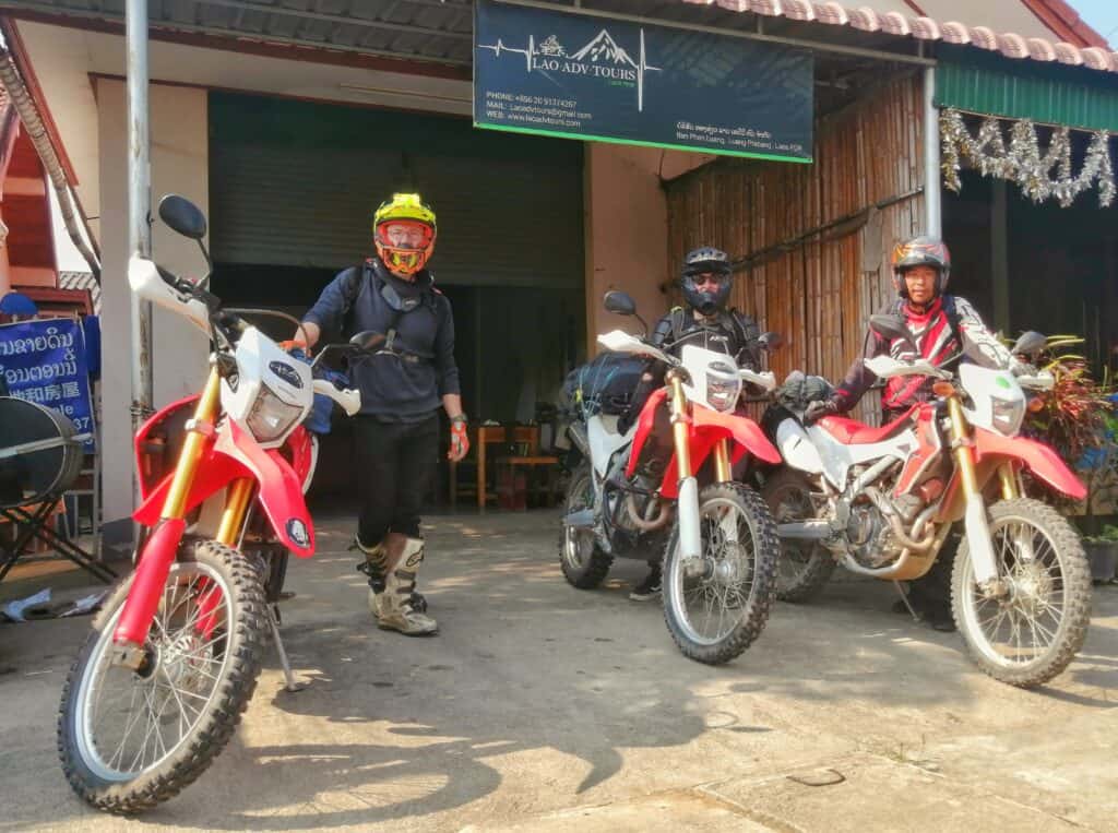 laos off road motorbike tours